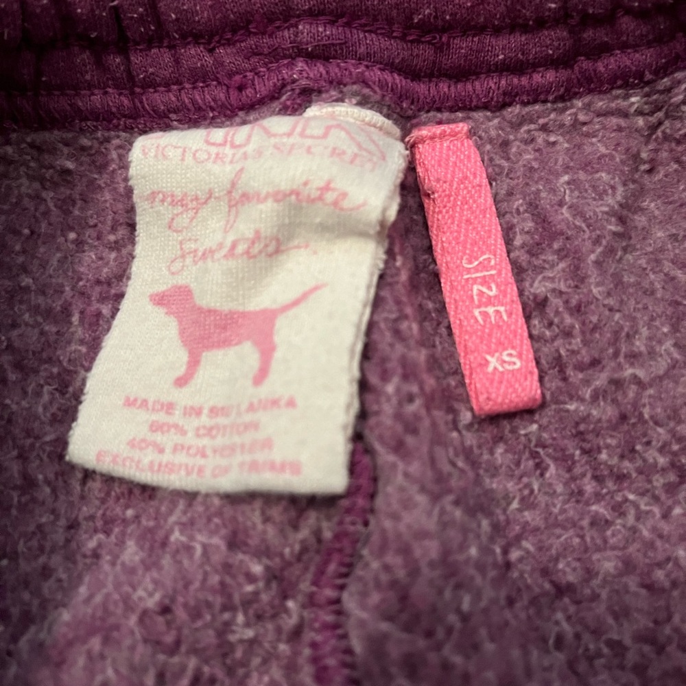 Victoria’s Secret PINK purple sweatpants size XS - Picture 4 of 4